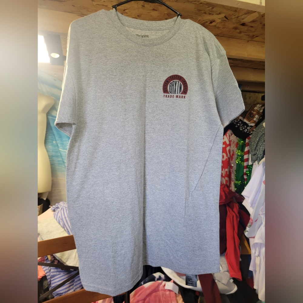 Brixton NWOT Mens Standard Fit Tshirt Size Medium